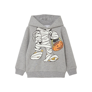 Name it - Mickey Halloween sweatshirt - Grey melange